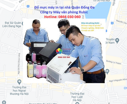 Đổ mực máy in tại Giảng Võ Đống Đa